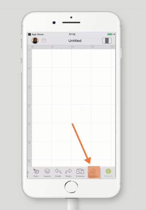 Design Space grid mobile app