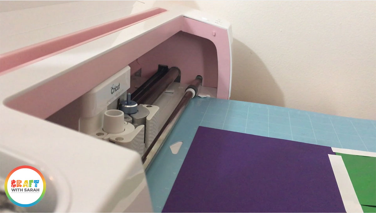 Load your cutting mat