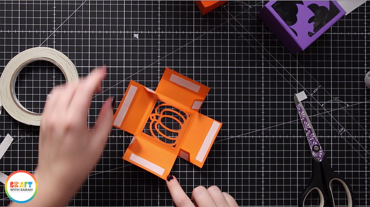 Add double-sided tape