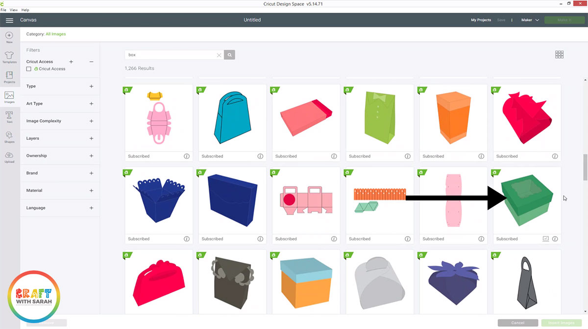 Choose your box template