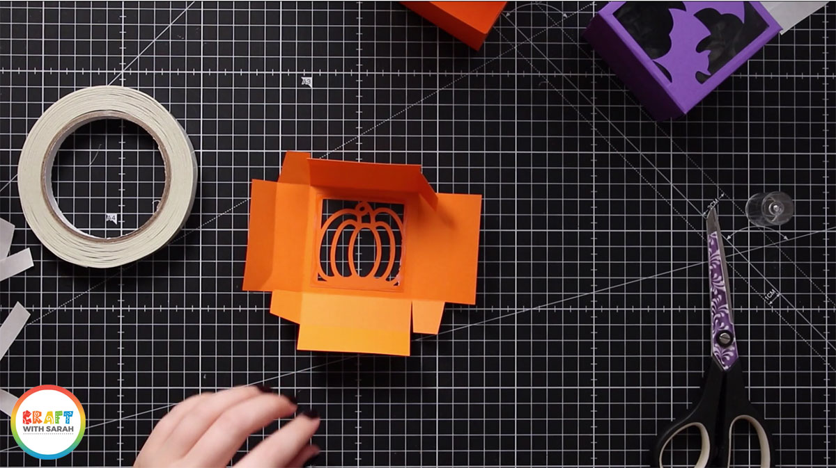 Stick your acetate over the hole using glue