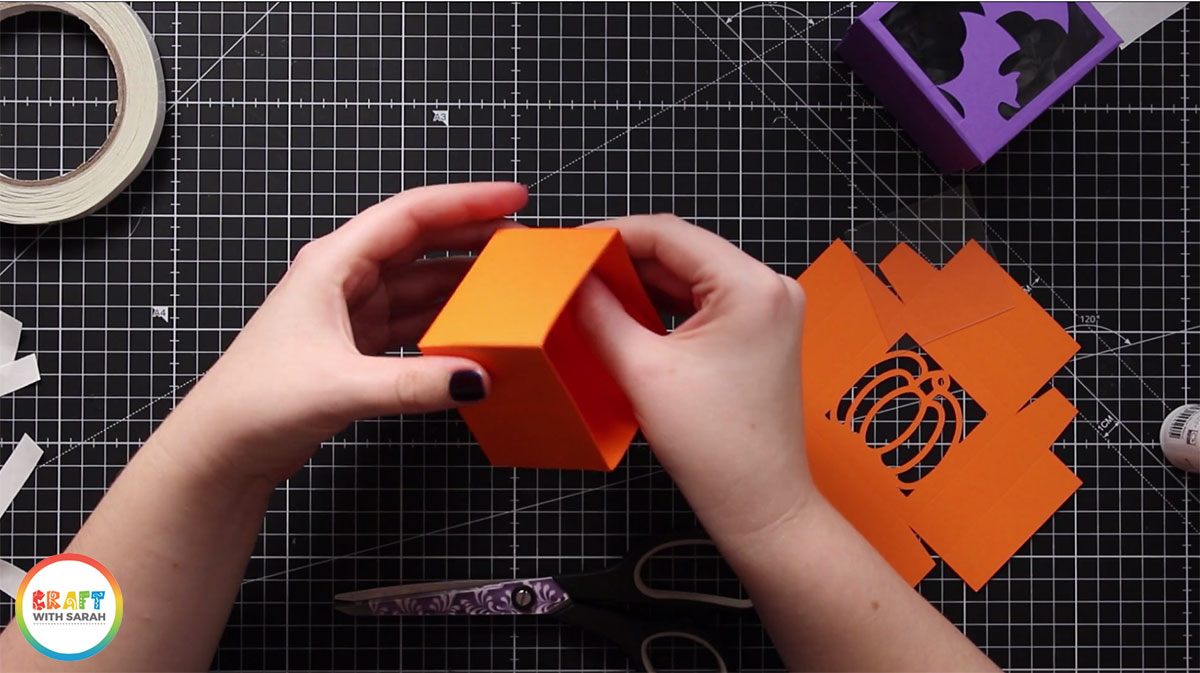 Stick the box together