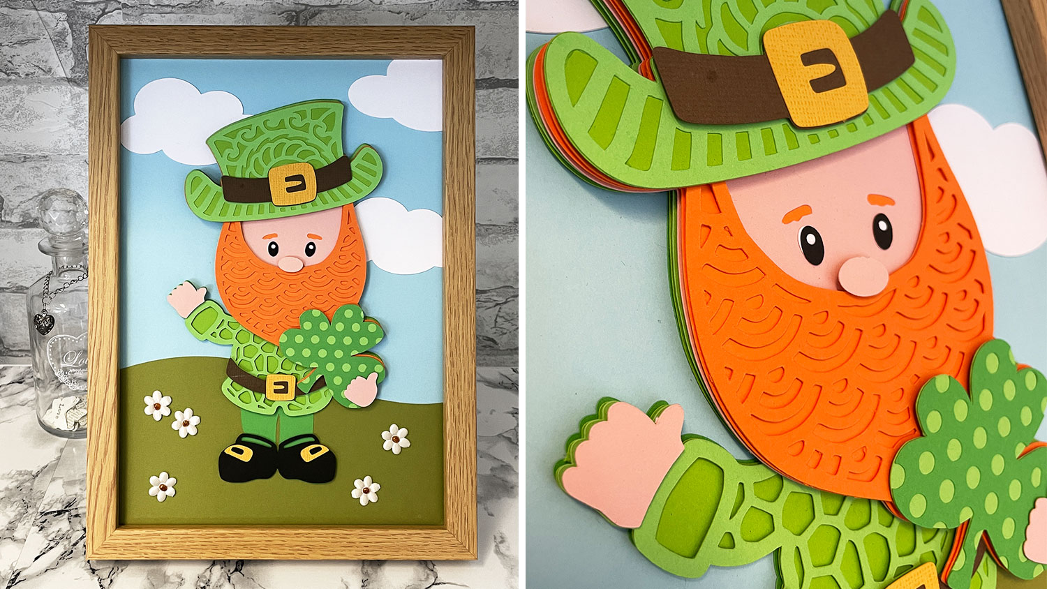 Leprechaun Layered SVG for St Patrick’s Day