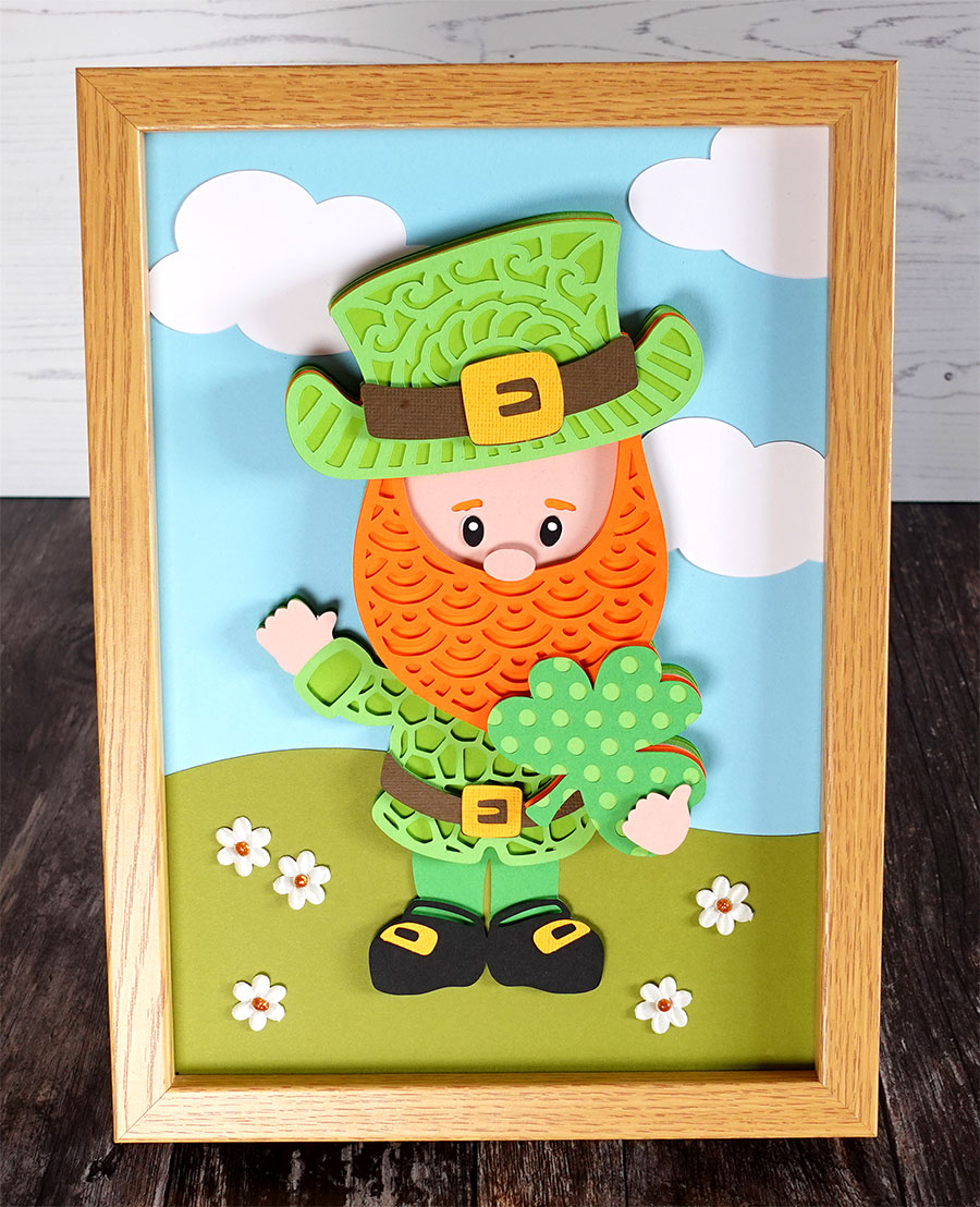 Leprechaun free layered SVG