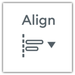 Design Space Align Icon