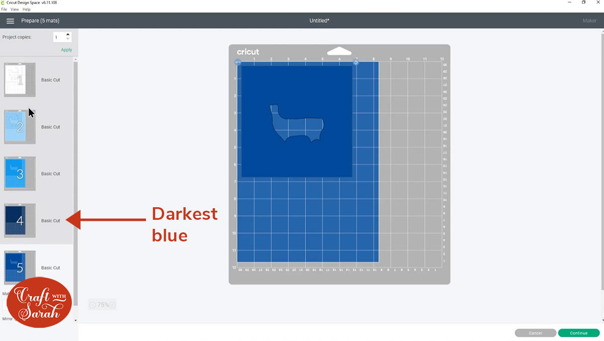 Check the layer order