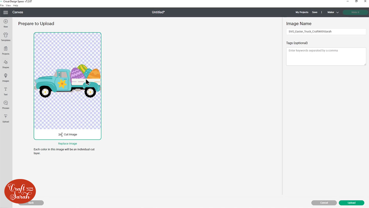 Upload Easter truck file