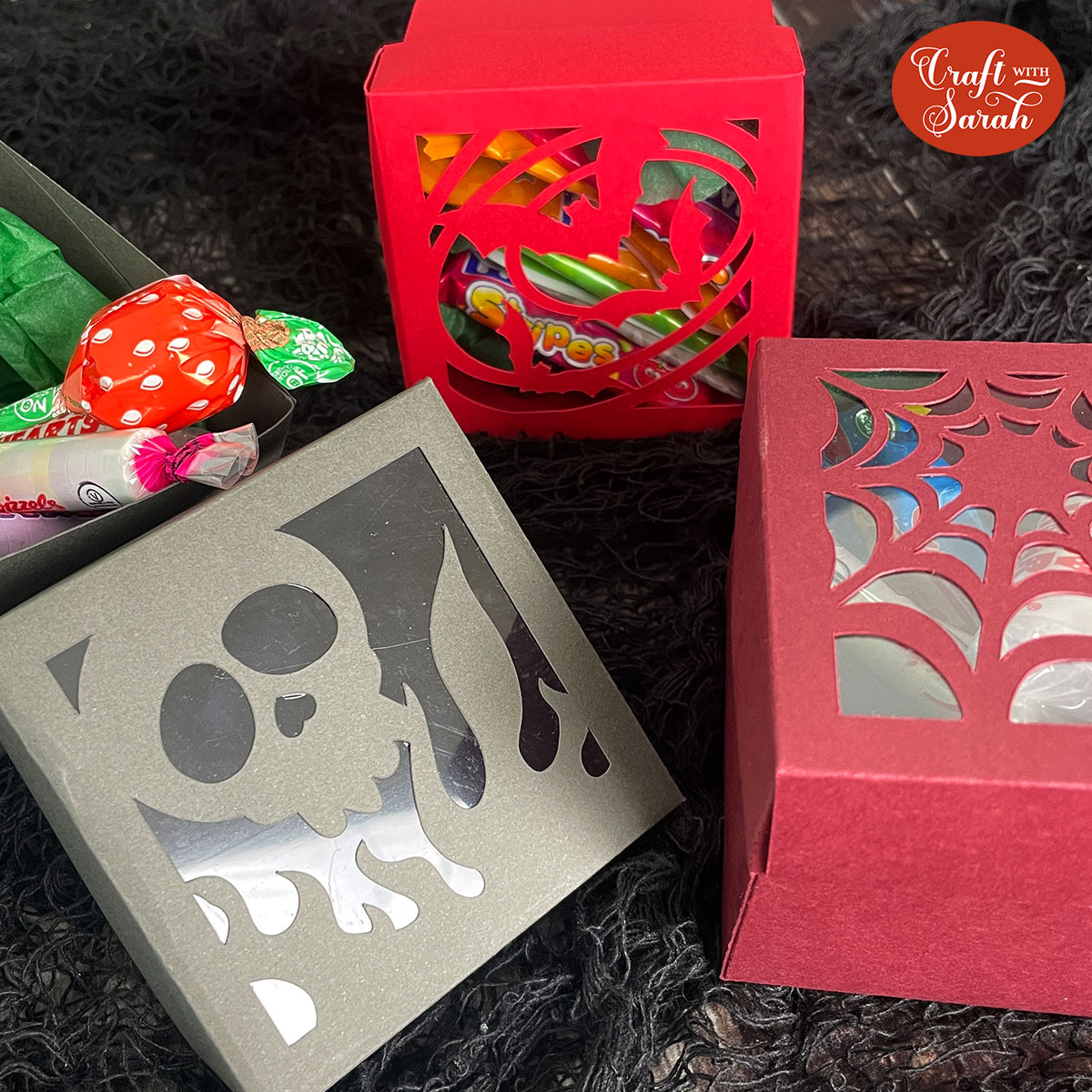 Halloween candy boxes