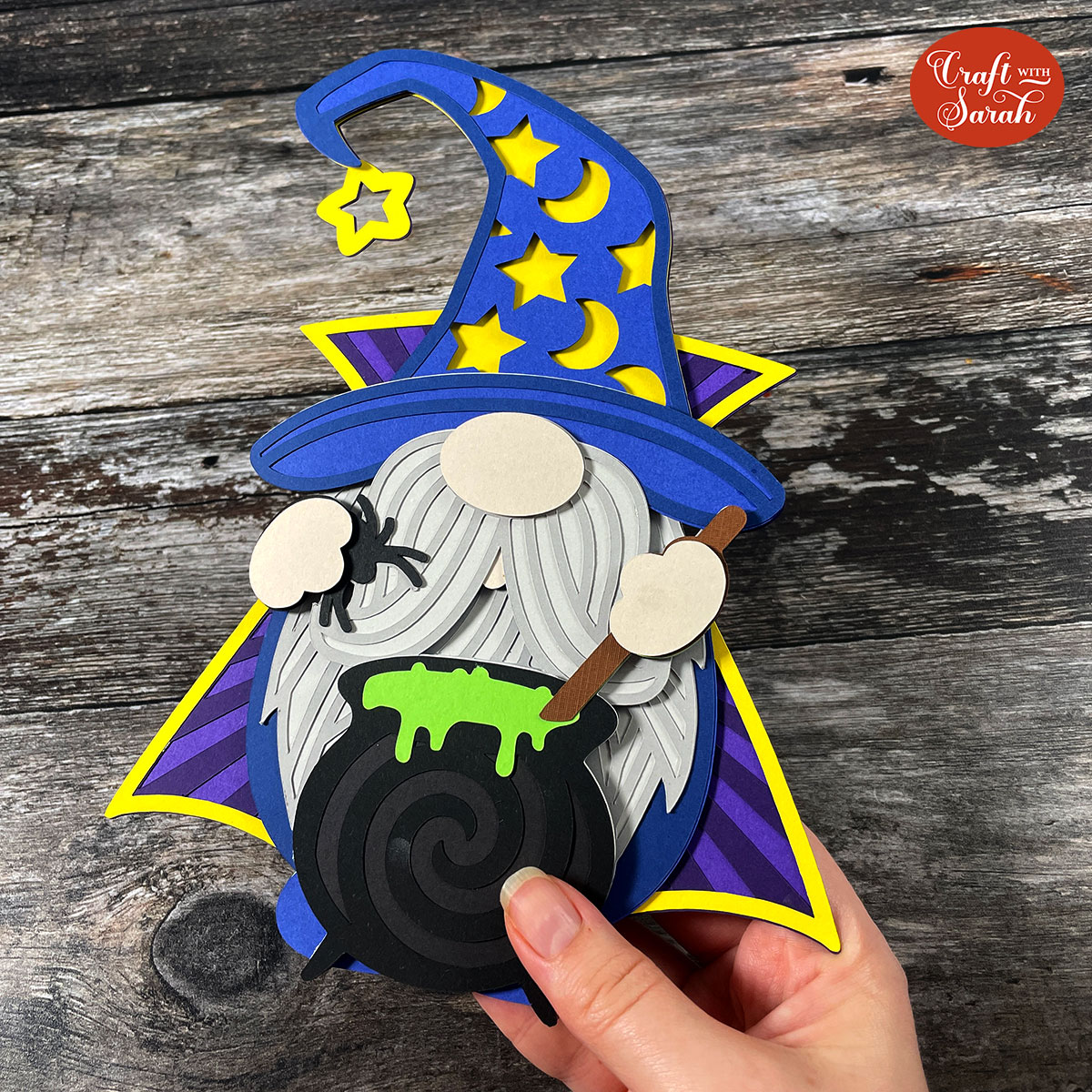 Wizard gnome Cricut project