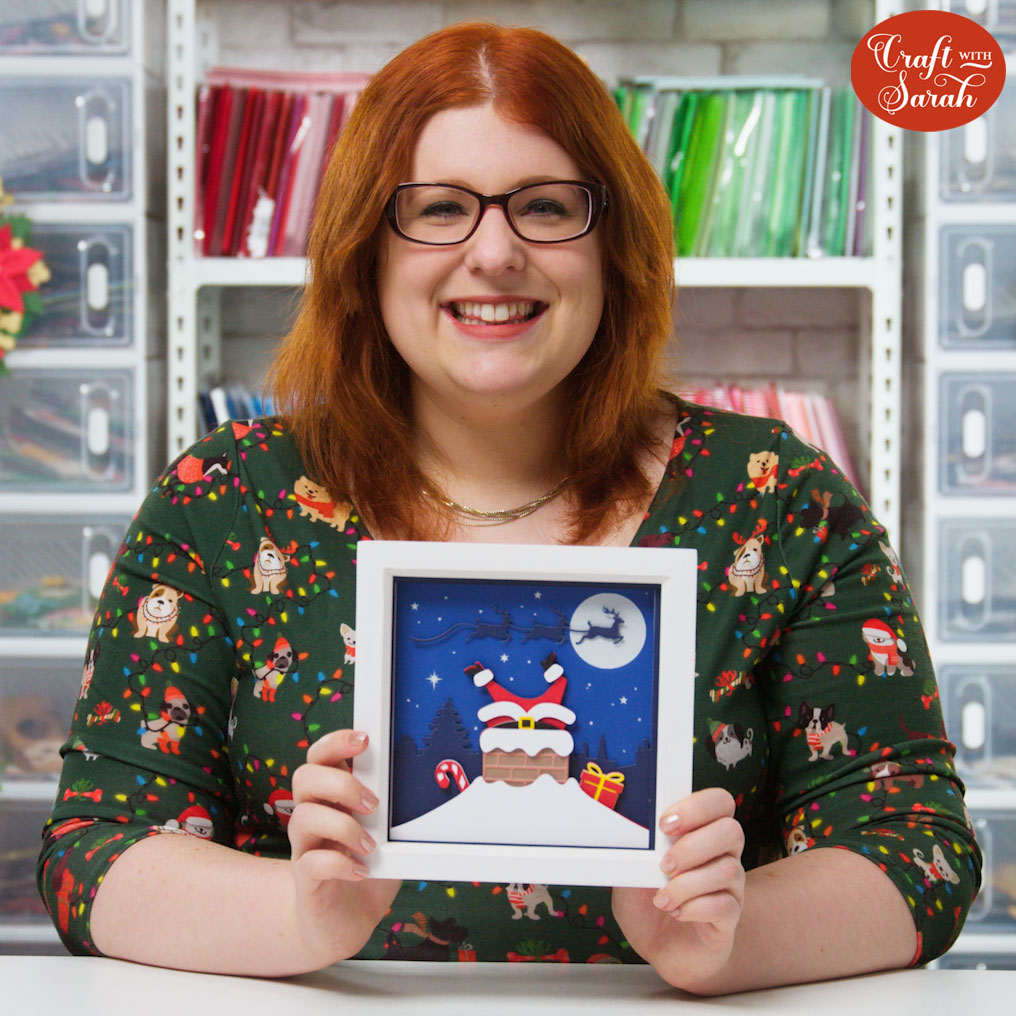 Christmas shadow box