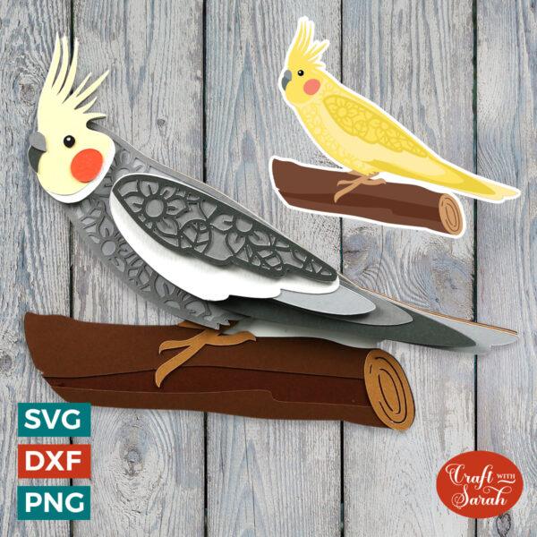 Cockatiel SVG