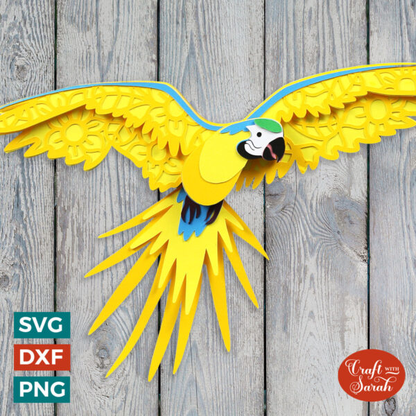 Flying Parrot SVG