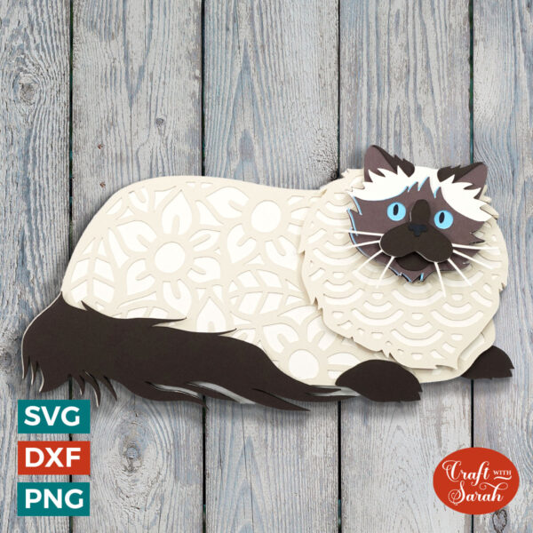 Himalayan Cat SVG