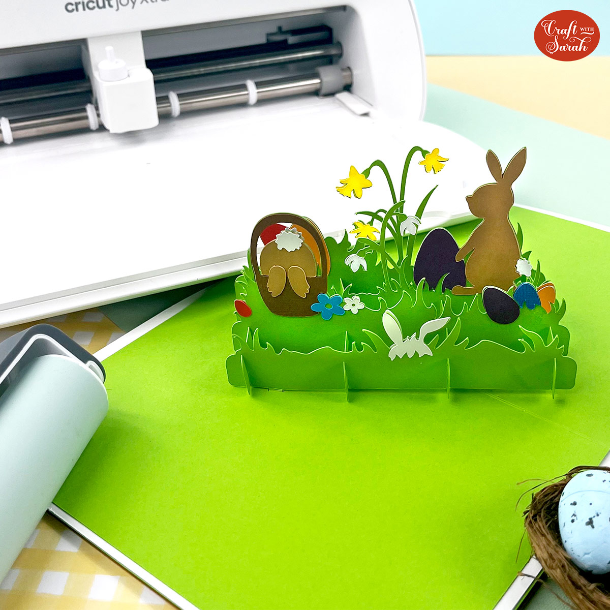 Cricut Easter card