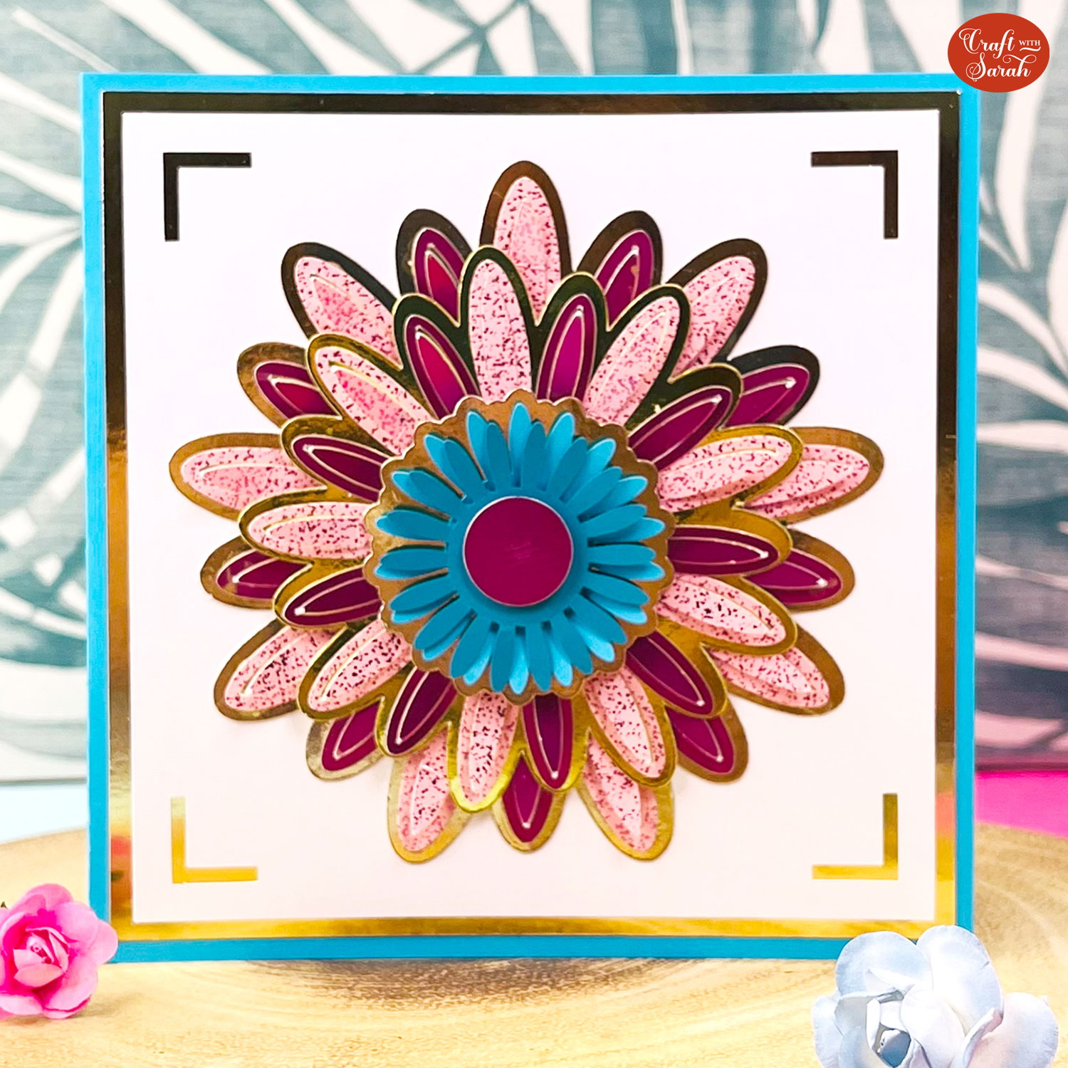 Popout flower cards