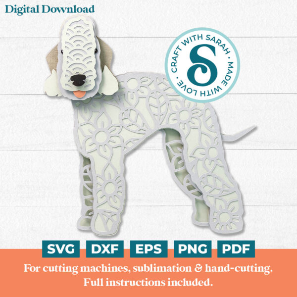 Bedlington Terrier SVG