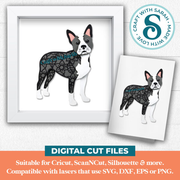 Boston Terrier SVG (Standing) - Image 2