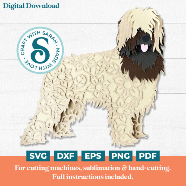 Briard SVG