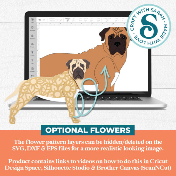 Bullmastiff SVG (Side Facing) - Image 4