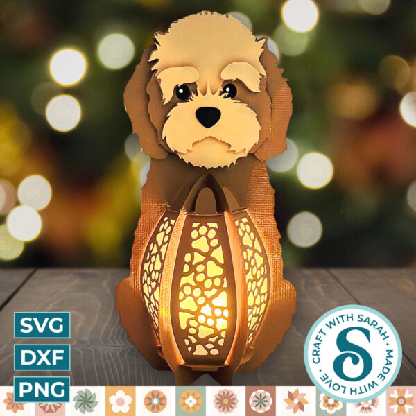 Cockapoo Lantern