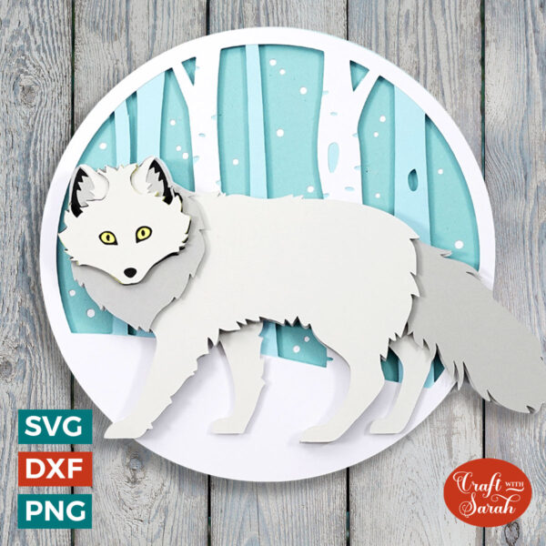 Arctic Fox SVG