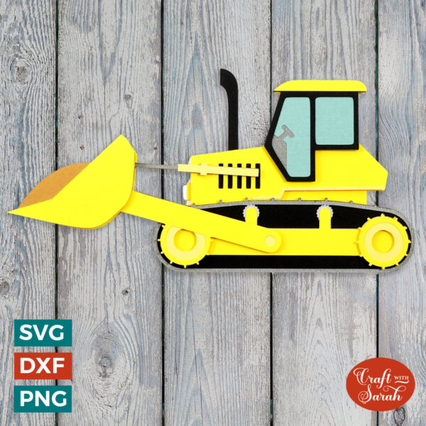 Bulldozer SVG