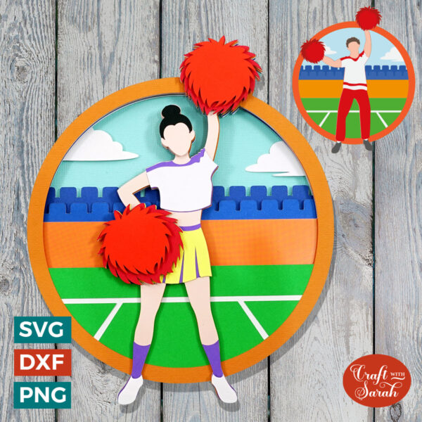 Cheerleading SVG