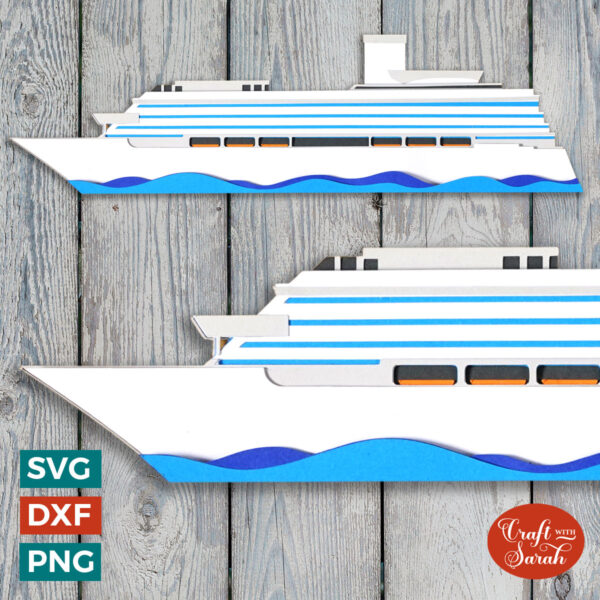 Cruise Ship SVG