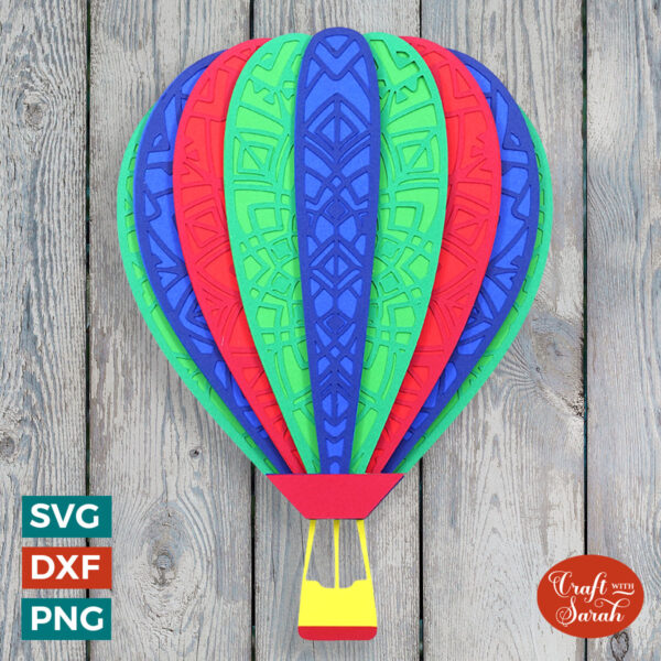 Hot Air Balloon SVG