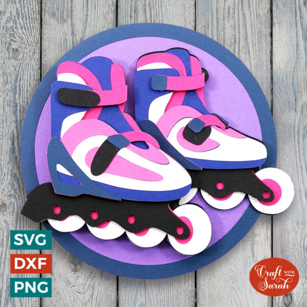 Roller Blading SVG