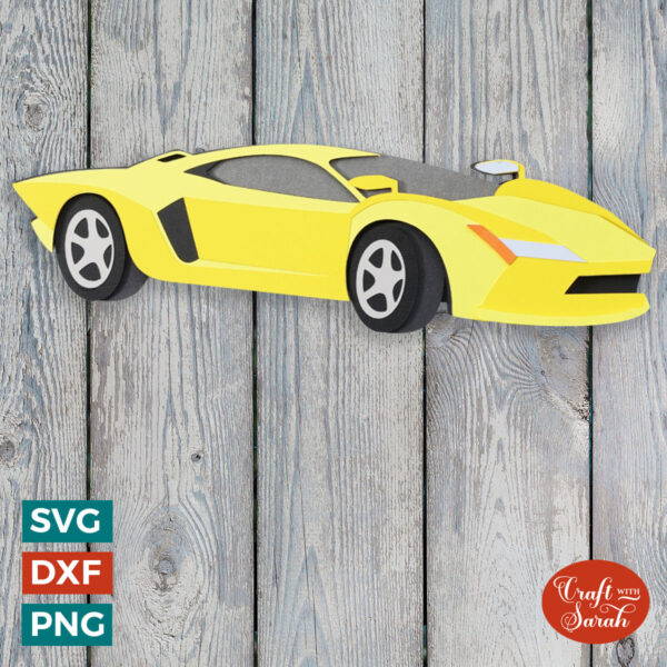 Supercar SVG