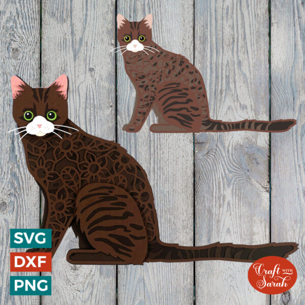 Tabby Cat SVG