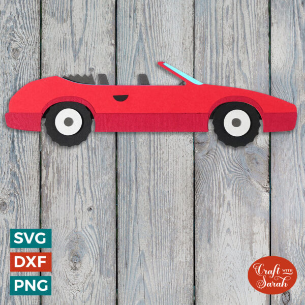 Convertible Car SVG