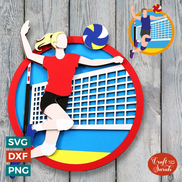 Volleyball SVG