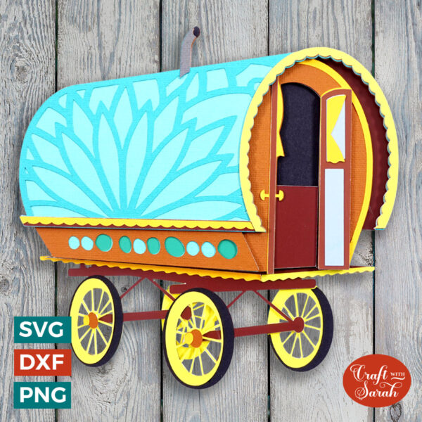 Gypsy Cart SVG