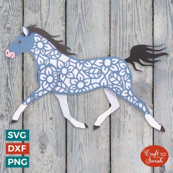 Trotting Horse SVG