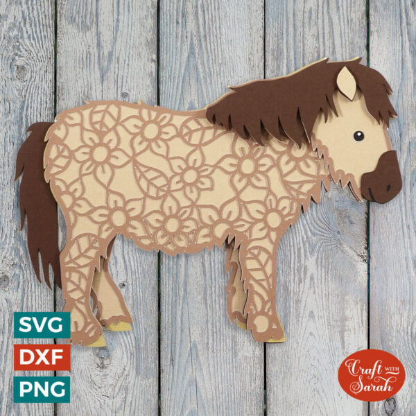 Shetland Pony SVG