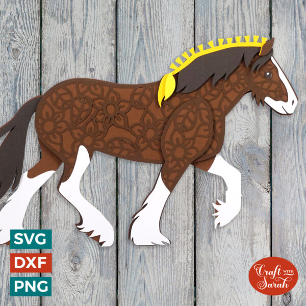 Shire Horse SVG