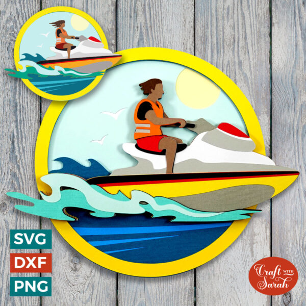 Jet Ski SVG