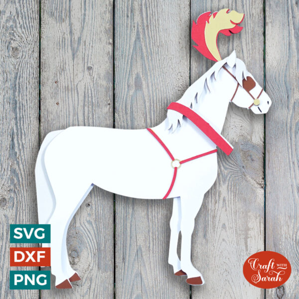 Wedding Horse SVG