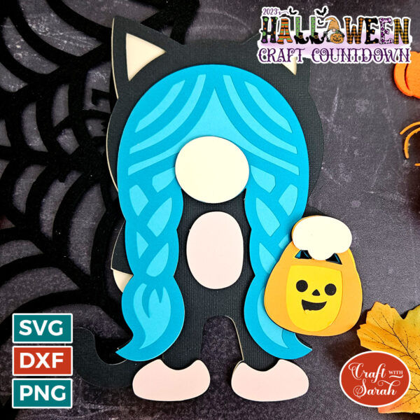 Trick or Treat Gnome SVG - Female