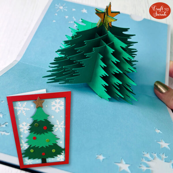 Christmas Tree Popout Card