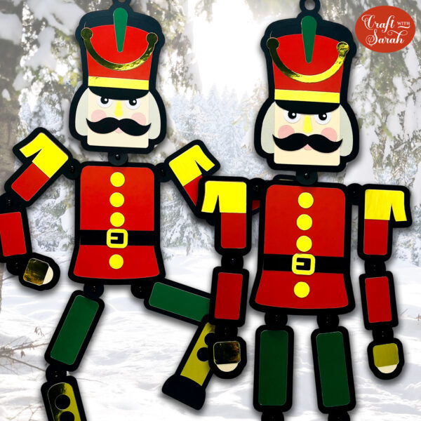 Moveable Nutcracker SVG