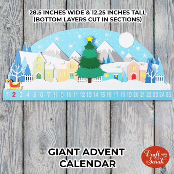 Giant Advent Calendar SVG