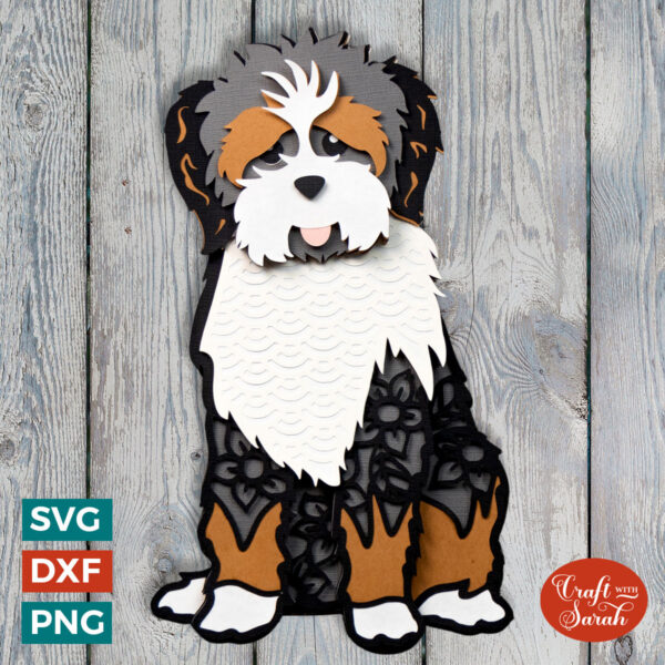 Bernedoodle SVG