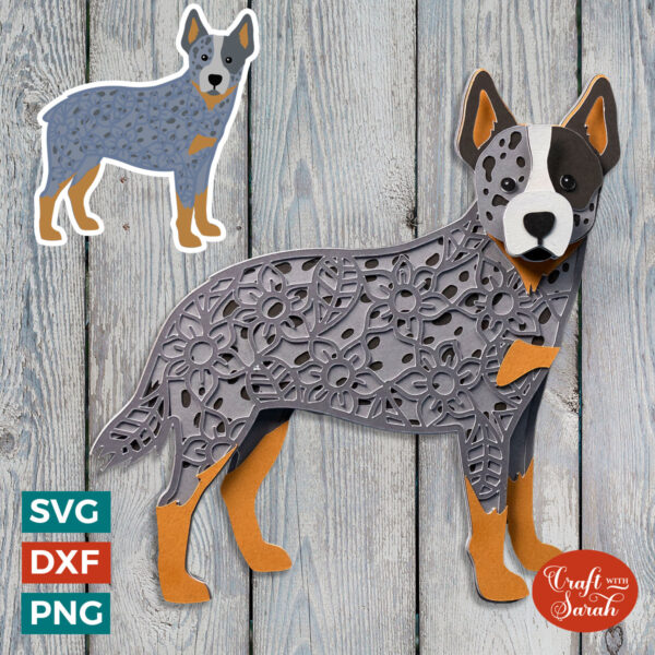 Blue Heeler SVG