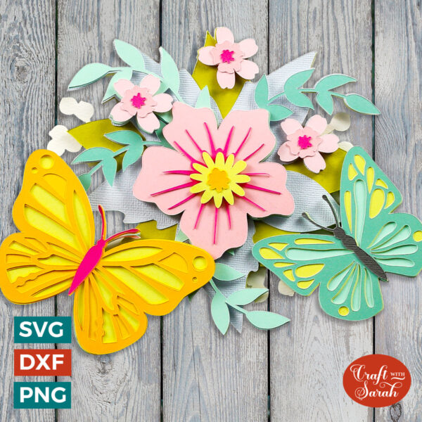 Butterflies SVG