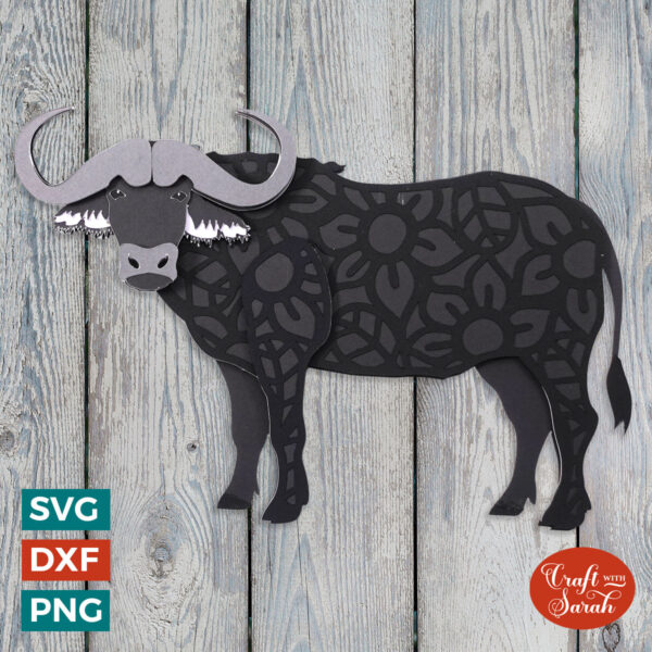 Cape Buffalo SVG