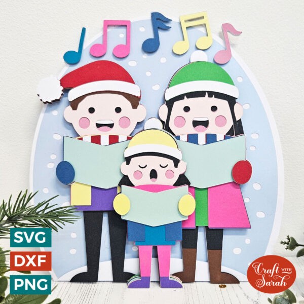 Carol Singers SVG