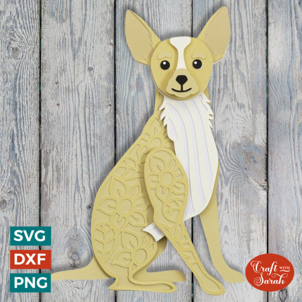 Chihuahua - Deer Head SVG